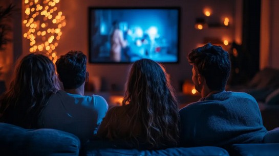 Um design planejado pode criar um cinema em casa único e muito confortável - Créditos foto: Gustavo Vinhote