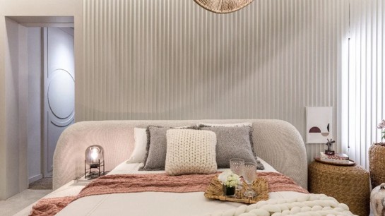 Quarto da Artista - projeto da Criare na CASACOR PR 2024